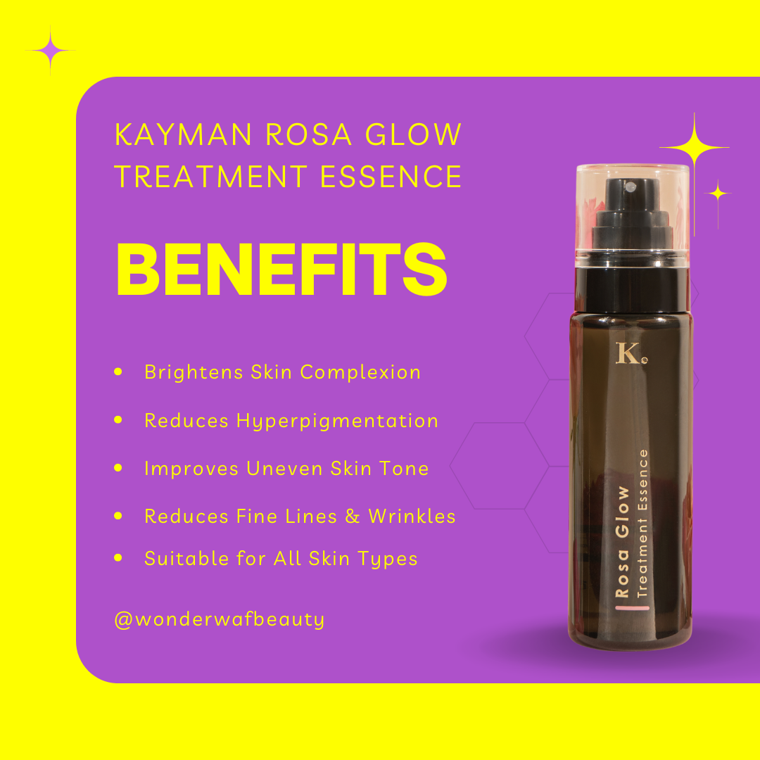 KAYMAN ROSA GLOW TREATMENT ESSENCE 110ML